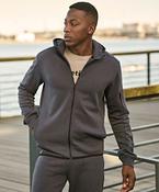Athletic hooded full-zip sweatshirt (5706) image
