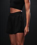 Women’s double-layer sports shorts image