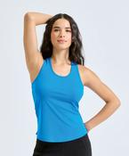 Women's TriDri® recycled performance slim racer back vest image