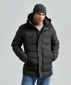 Recycled bonded longline padded jacket image