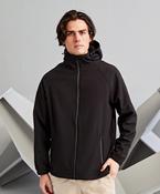 Hooded 2-layer softshell jacket image