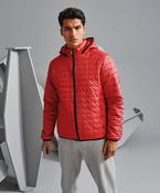 Honeycomb hooded jacket image
