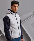Honeycomb hooded gilet image