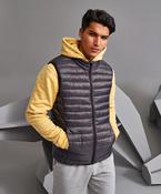Melange padded gilet image