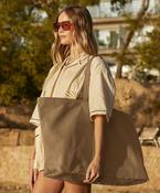 Oversized canvas tote bag image