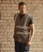 Top cool open mesh 2-band-and-braces waistcoat (HVW120)