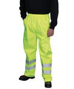 Hi-vis waterproof overtrousers (HVS461) image