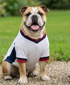 Dog’s football t-shirt