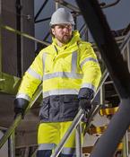High-visibility waterproof jacket image