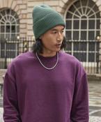 Oversized cuffed beanie image
