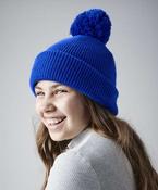 Junior reflective bobble beanie image