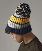 Hygge striped beanie image