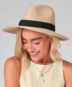 Straw fedora image