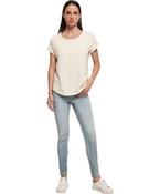 Women's long slub tee image