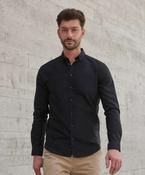 Modern long sleeve Oxford shirt image