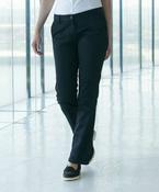 Women's 65/35 flat fronted chino trousers image