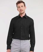 Long sleeve easycare tailored Oxford shirt image