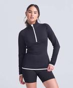 Women's cool ½ zip sweatshirt image