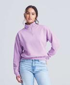 Women's cropped ¼-zip sweat image