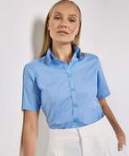 Business blouse short-sleeved (tailored fit) image