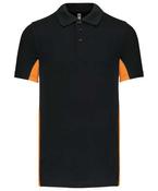 Flags short sleeve bi-colour polo shirt image