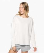 Ladies' oversized sweatshirt image