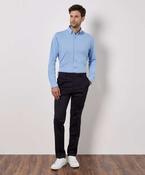 Long sleeve Superwash® 60° piqué shirt (tailored fit) image
