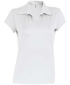 Ladies' short-sleeved polo shirt image