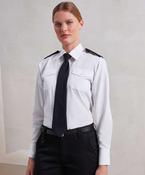 Women's long sleeve pilot shirt image