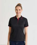 Women's contrast Coolchecker® polo image
