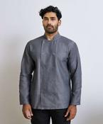 Denim chef's jacket image
