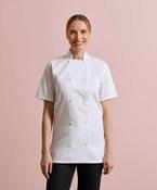 Women's short sleeve chef's jacket image
