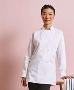 Women's long sleeve chef's jacket image