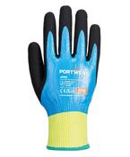 Cut D13 Nitrile aqua gloves (AP50) image