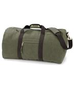 Vintage canvas holdall image