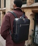 Tailored luxe PU backpack image