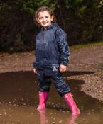 Junior waterproof jacket and trouser set image