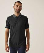 Contrast wicking polo image