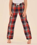 Kids tartan lounge pants image
