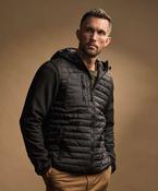 Hooded crossover jacket (9628) image