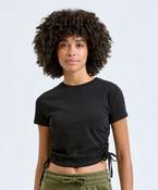 Women's TriDri® ruched crop top image