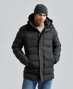 Recycled bonded longline padded jacket image