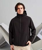 Hooded 2-layer softshell jacket image