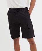 Men’s drawstring cargo utility shorts image
