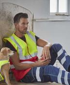 Hi-vis two-tone waistcoat (HVW122) image