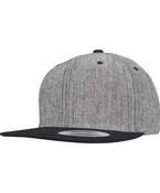 Melange solid snapback (6089MS) image
