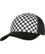 Checkerboard retro trucker (6506CB) image