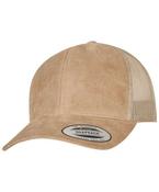 Imitation suede leather trucker cap (6606SU) image