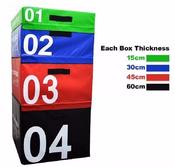 Stackable Soft Plyometric Box Set