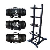 C.G.E. Power Bag Set, 5kg-25kg + Rack